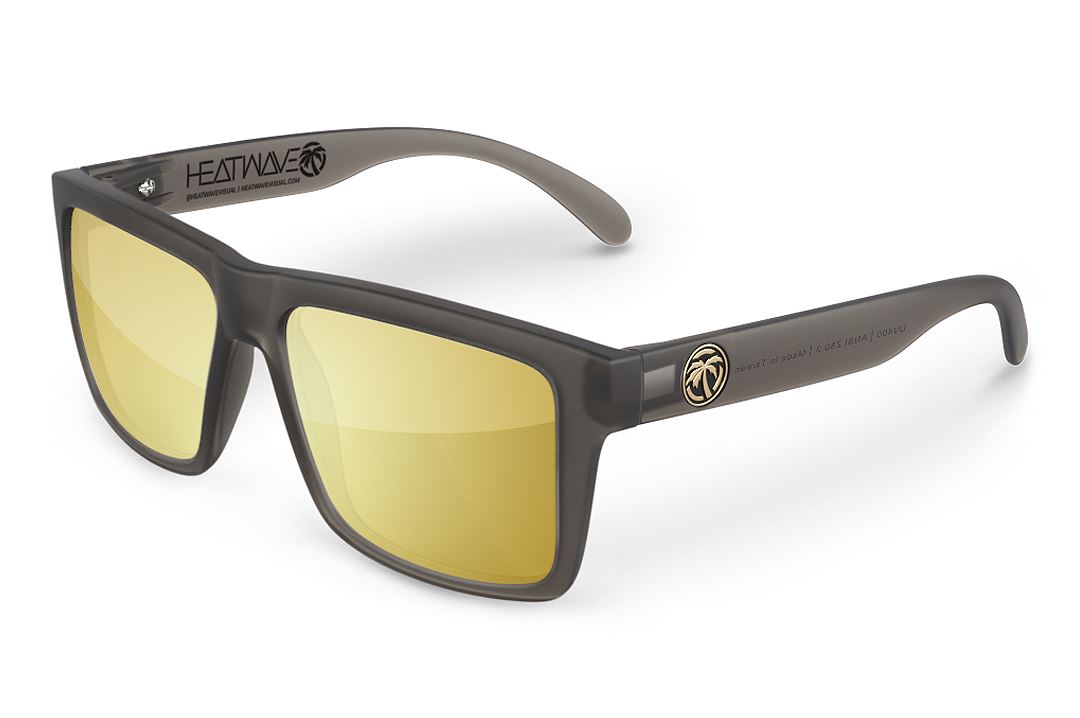 Vise Series Frosted Smoke Sunglasses Heatwave 