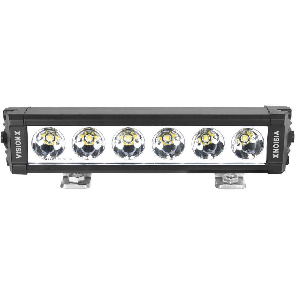 9" XPL LED Light Bar Lighting Vision X (front view)