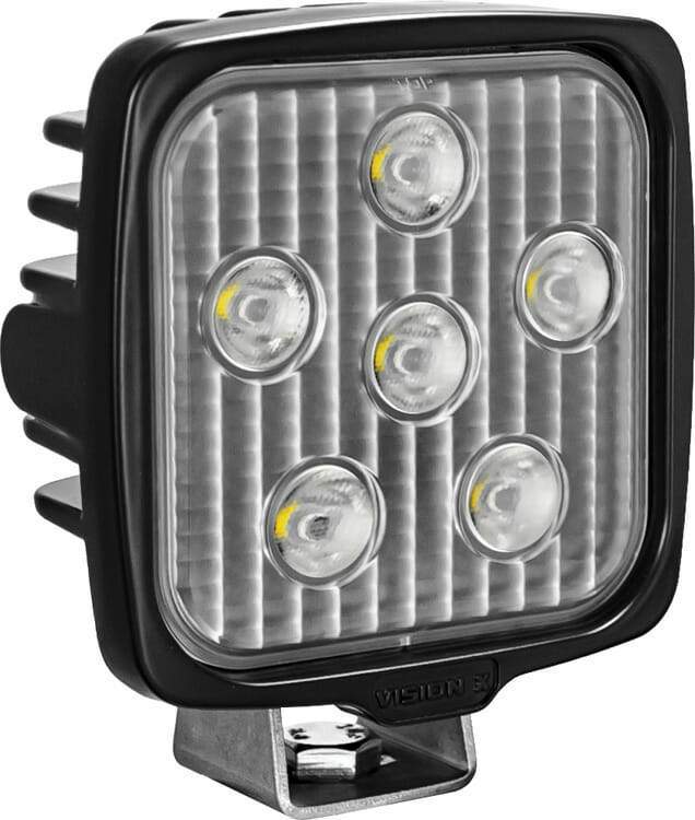 VL-Series LED Light Square 6 LED's With Connector Vision X individual display